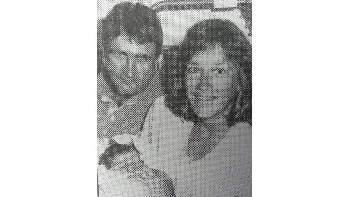 HAPPY 21st: Rick and Margaret Trethowan with their daughter Jessica Lee. 