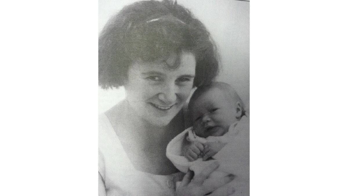 HAPPY 21st: Mary Patterson and her son James Raymond.