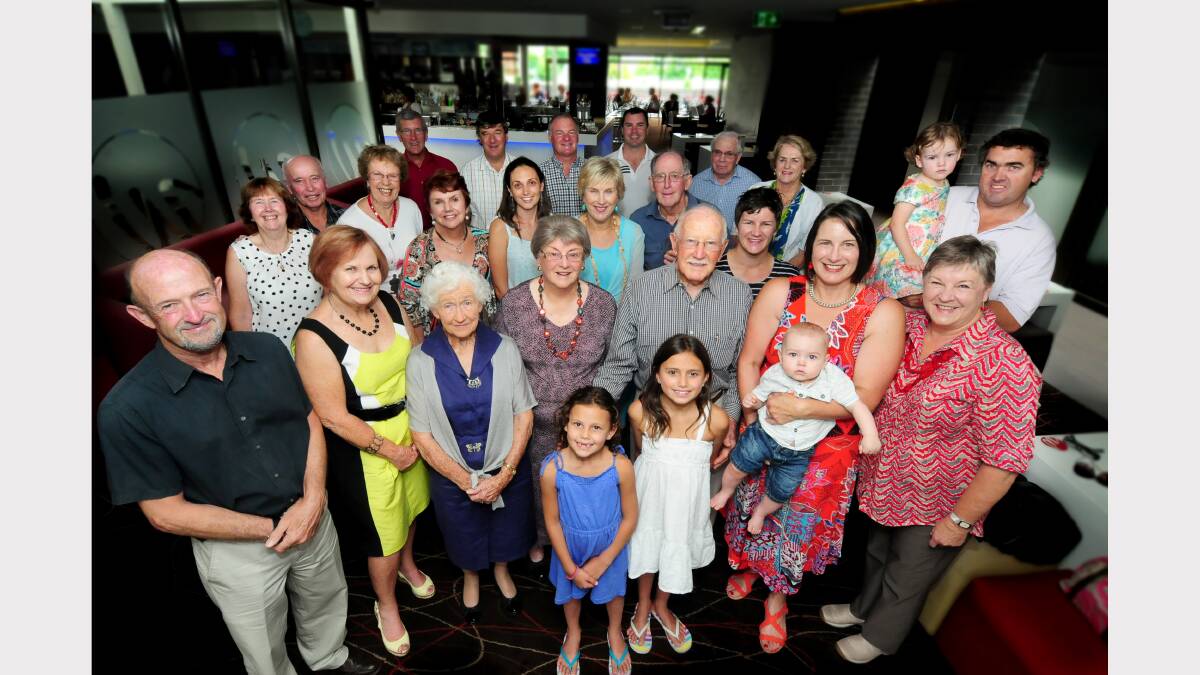 Family and friends celebrated Laurie Clark's 90th birthday.  