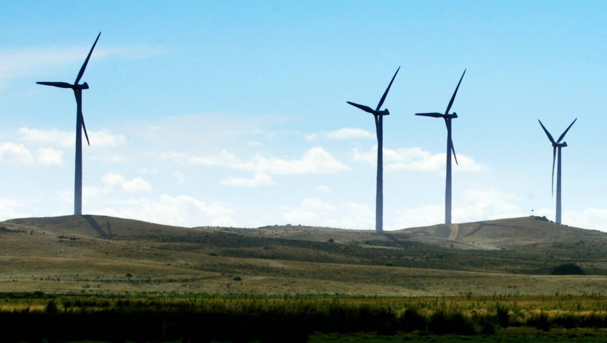 Wind farms were the topic of a public meeting at Wellington.