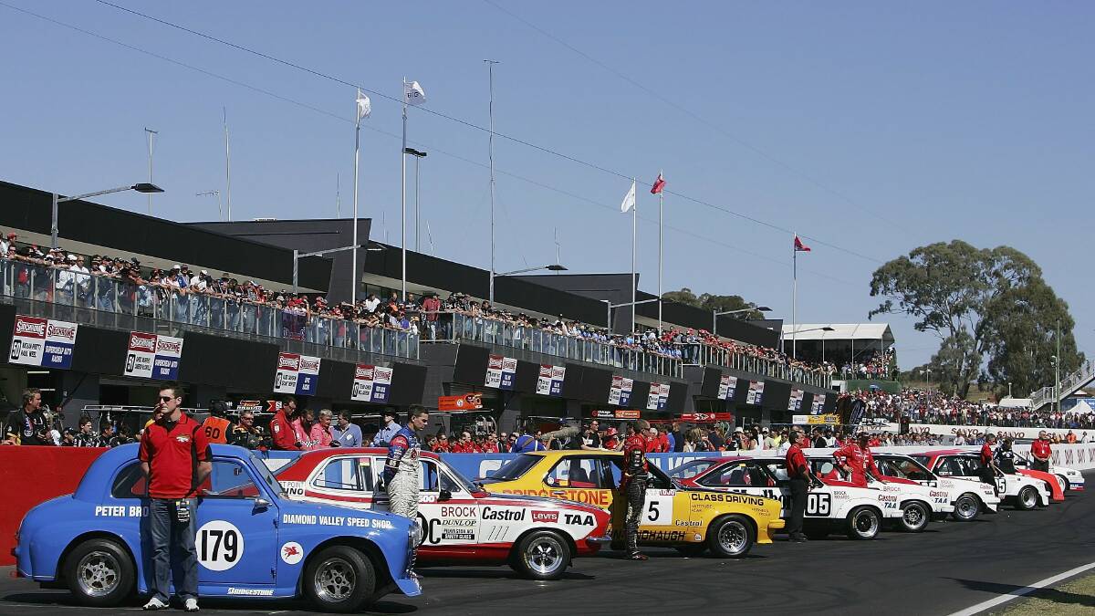 The teams of the Bathurst 1000 from the year 2000 to 2012. Photo: Getty Images. 