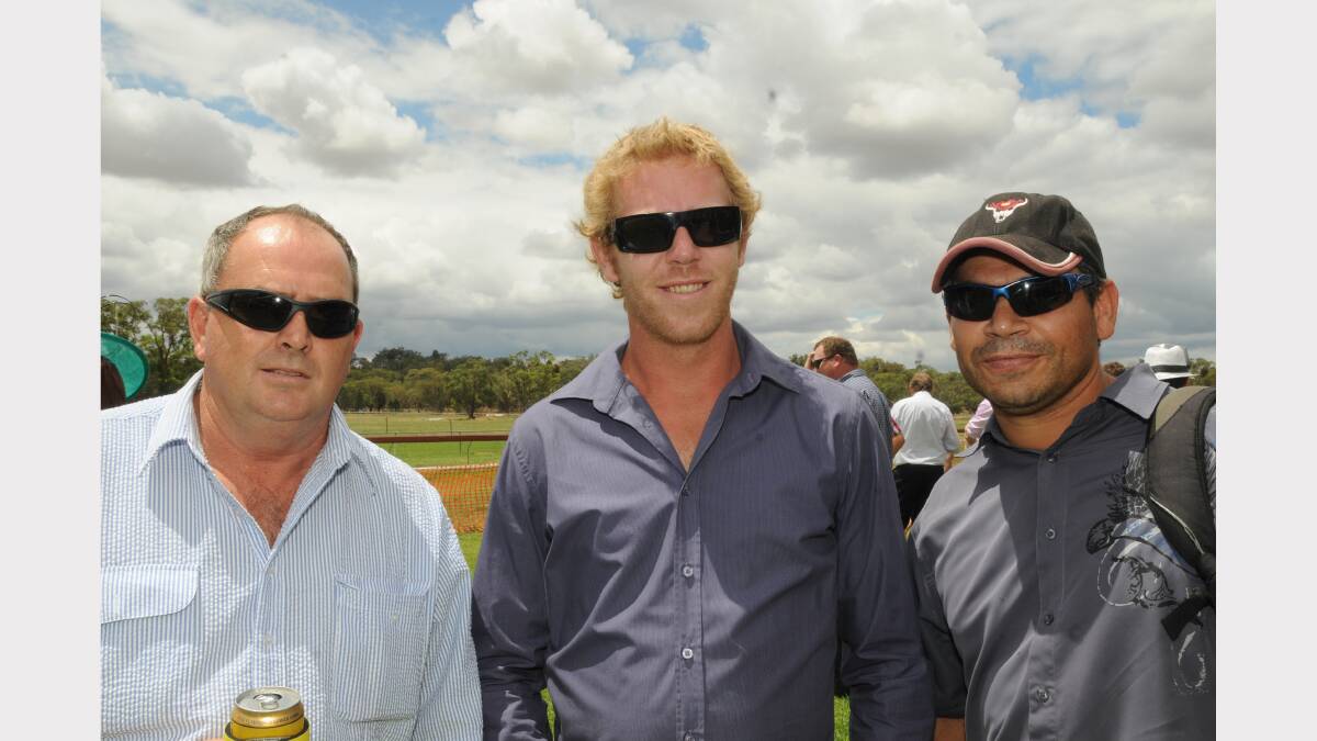 Greg Cross, Mitch Laverty and Peter Boon